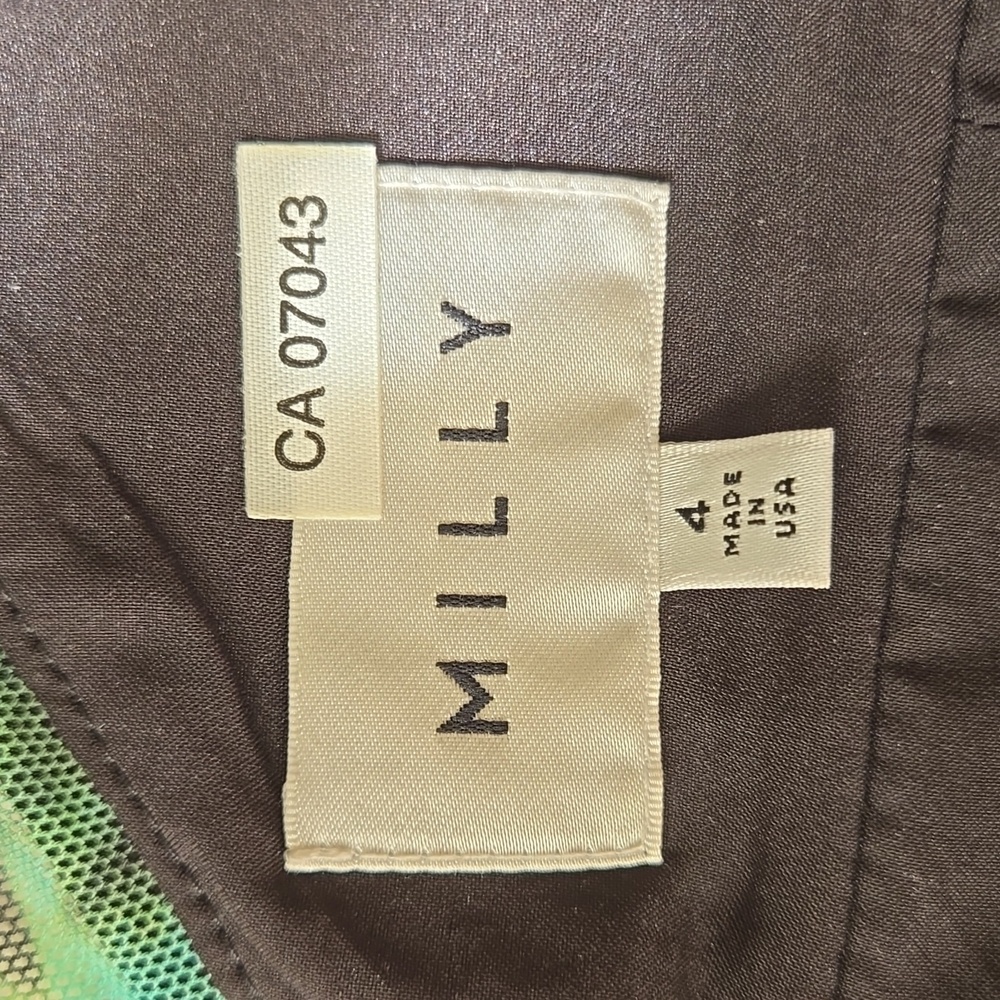 Lovely Milly jewel tone Coco Orchid bodycon Dress 4 EUC - Picture 10 of 15